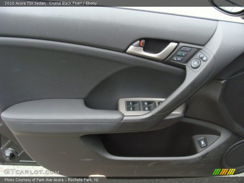 Crystal Black Pearl / Ebony 2010 Acura TSX Sedan