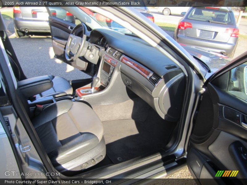 Atlas Gray Metallic / Platinum/Sabre Black 2005 Audi Allroad 2.7T quattro