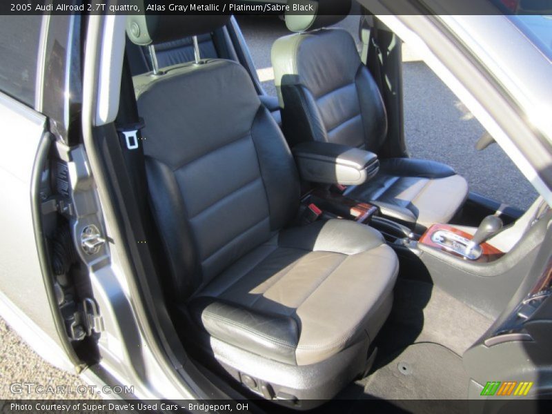Atlas Gray Metallic / Platinum/Sabre Black 2005 Audi Allroad 2.7T quattro