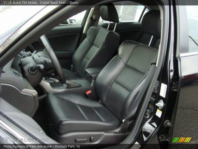 Crystal Black Pearl / Ebony 2010 Acura TSX Sedan