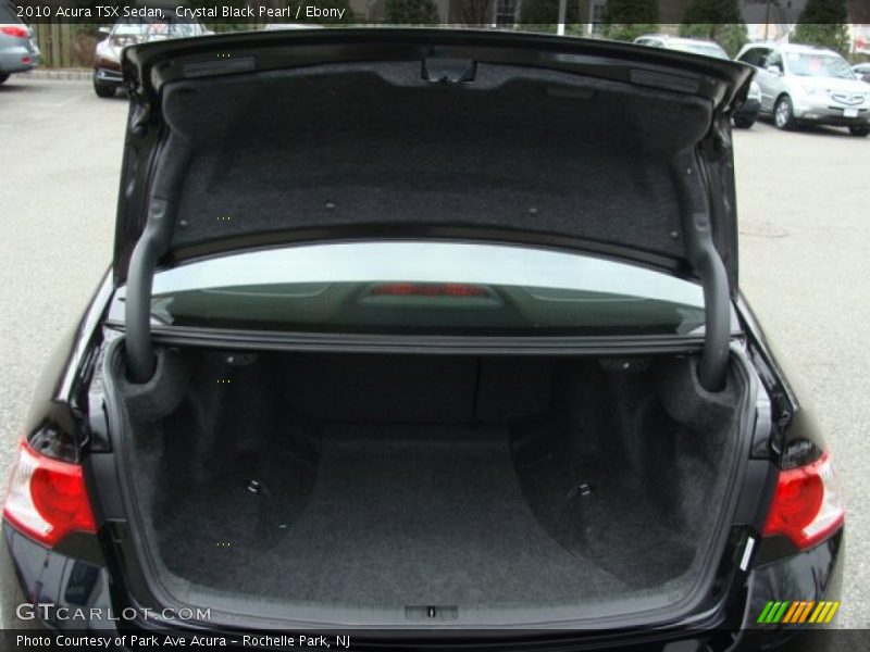  2010 TSX Sedan Trunk
