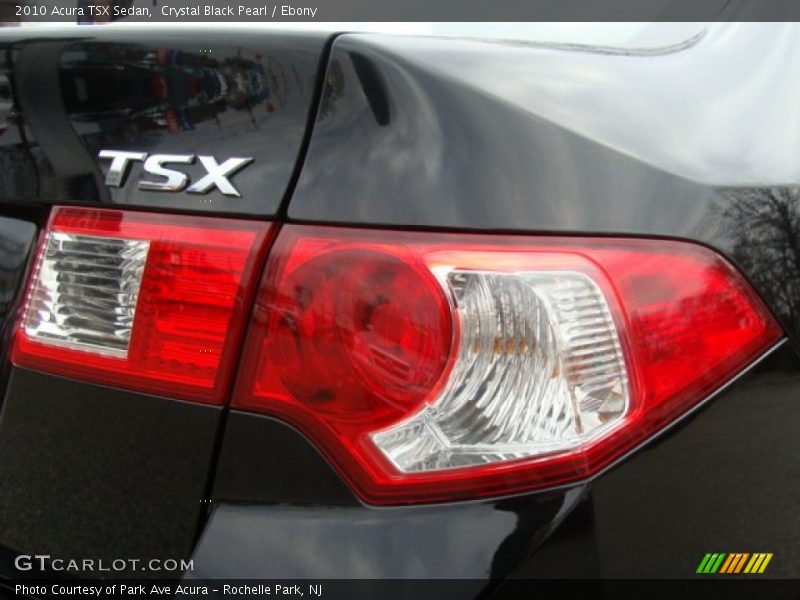 Crystal Black Pearl / Ebony 2010 Acura TSX Sedan
