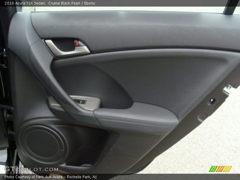 Crystal Black Pearl / Ebony 2010 Acura TSX Sedan