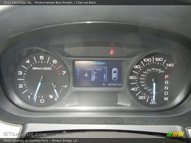  2011 Edge SEL SEL Gauges