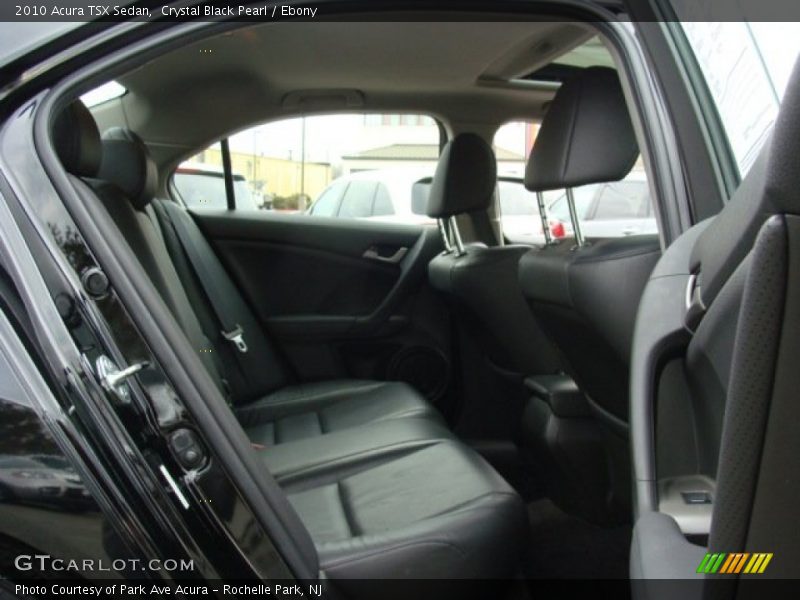 Crystal Black Pearl / Ebony 2010 Acura TSX Sedan