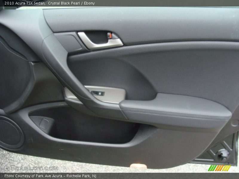 Crystal Black Pearl / Ebony 2010 Acura TSX Sedan