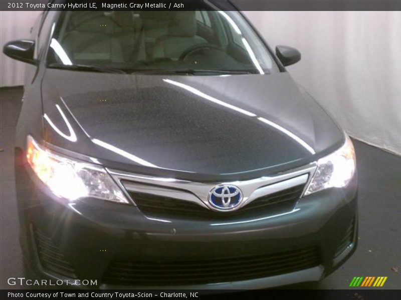 Magnetic Gray Metallic / Ash 2012 Toyota Camry Hybrid LE