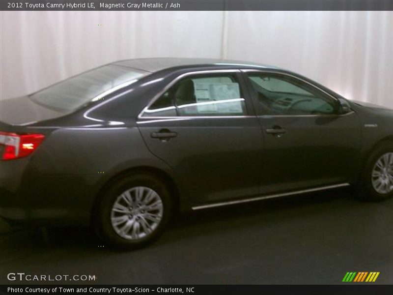 Magnetic Gray Metallic / Ash 2012 Toyota Camry Hybrid LE