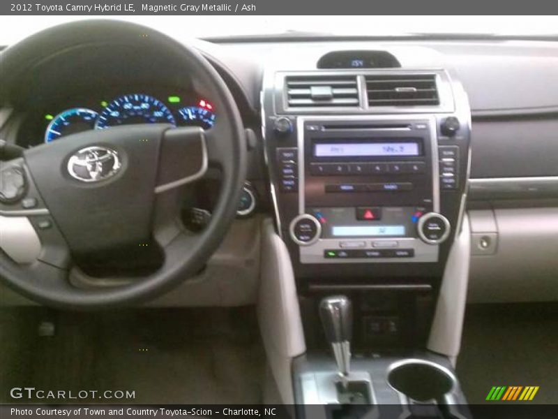 Magnetic Gray Metallic / Ash 2012 Toyota Camry Hybrid LE