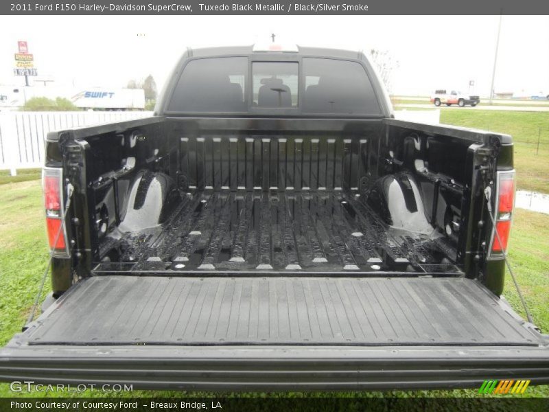 Tuxedo Black Metallic / Black/Silver Smoke 2011 Ford F150 Harley-Davidson SuperCrew