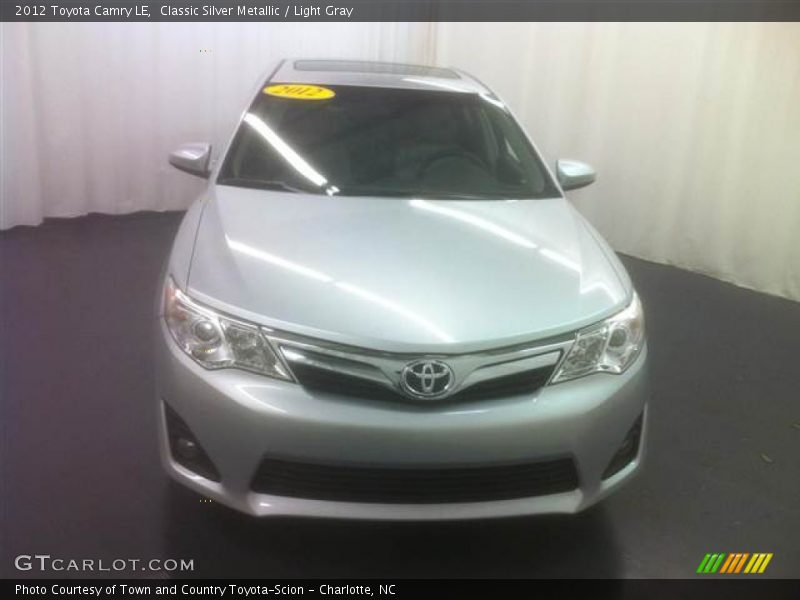 Classic Silver Metallic / Light Gray 2012 Toyota Camry LE