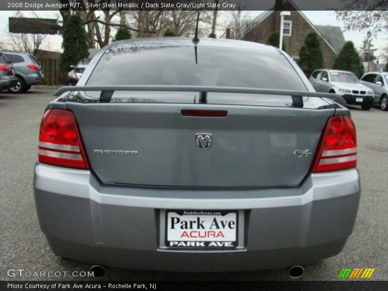 Silver Steel Metallic / Dark Slate Gray/Light Slate Gray 2008 Dodge Avenger R/T