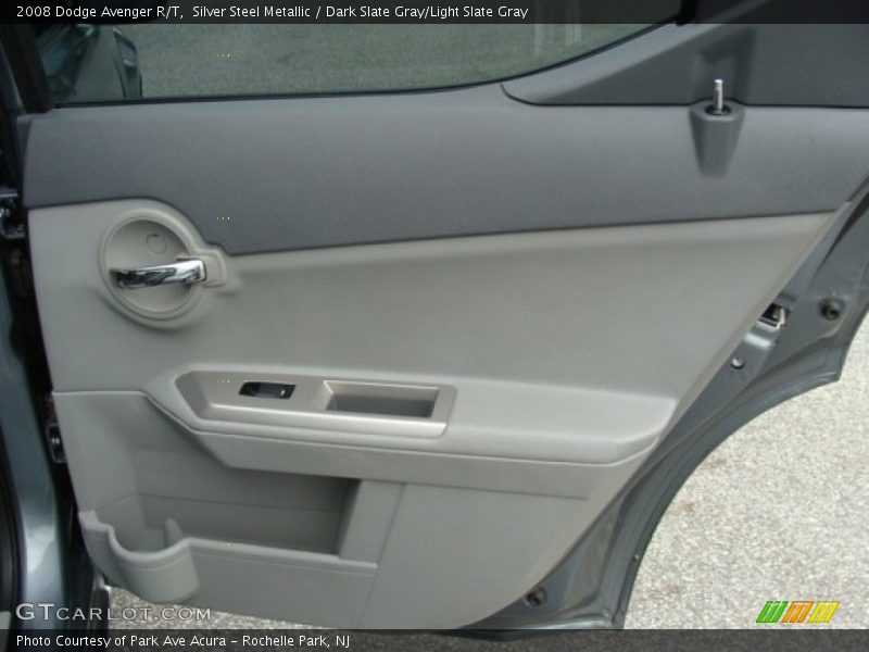 Silver Steel Metallic / Dark Slate Gray/Light Slate Gray 2008 Dodge Avenger R/T