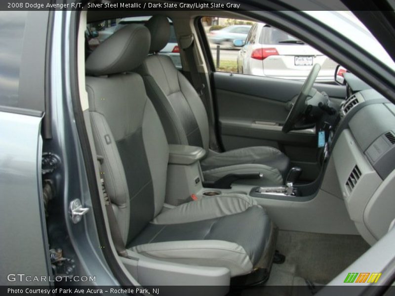 Silver Steel Metallic / Dark Slate Gray/Light Slate Gray 2008 Dodge Avenger R/T