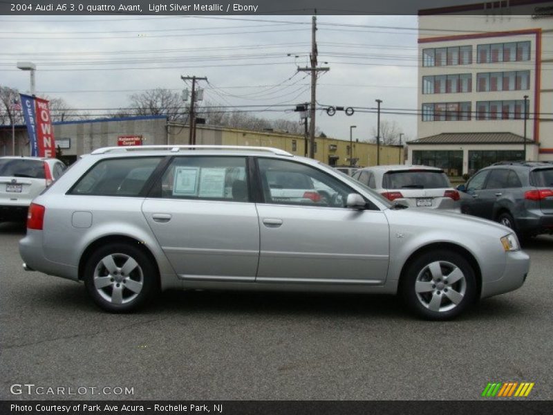 Light Silver Metallic / Ebony 2004 Audi A6 3.0 quattro Avant