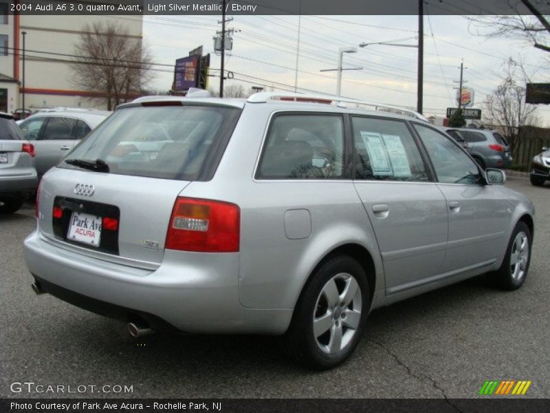 Light Silver Metallic / Ebony 2004 Audi A6 3.0 quattro Avant