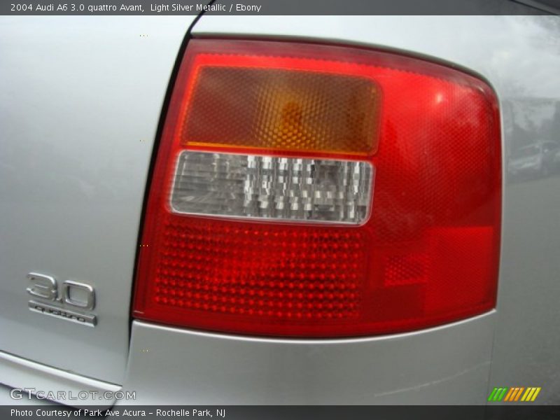 Light Silver Metallic / Ebony 2004 Audi A6 3.0 quattro Avant