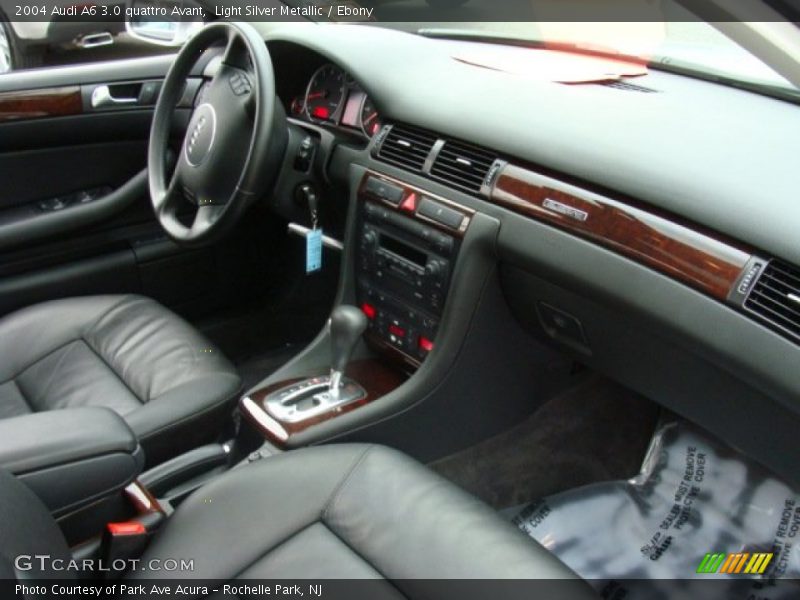 Light Silver Metallic / Ebony 2004 Audi A6 3.0 quattro Avant