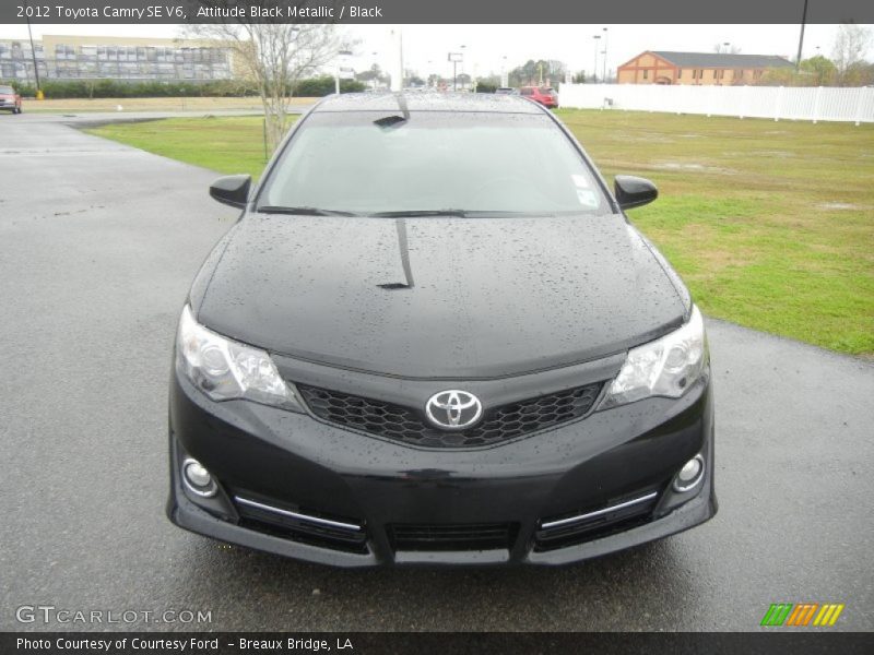 Attitude Black Metallic / Black 2012 Toyota Camry SE V6
