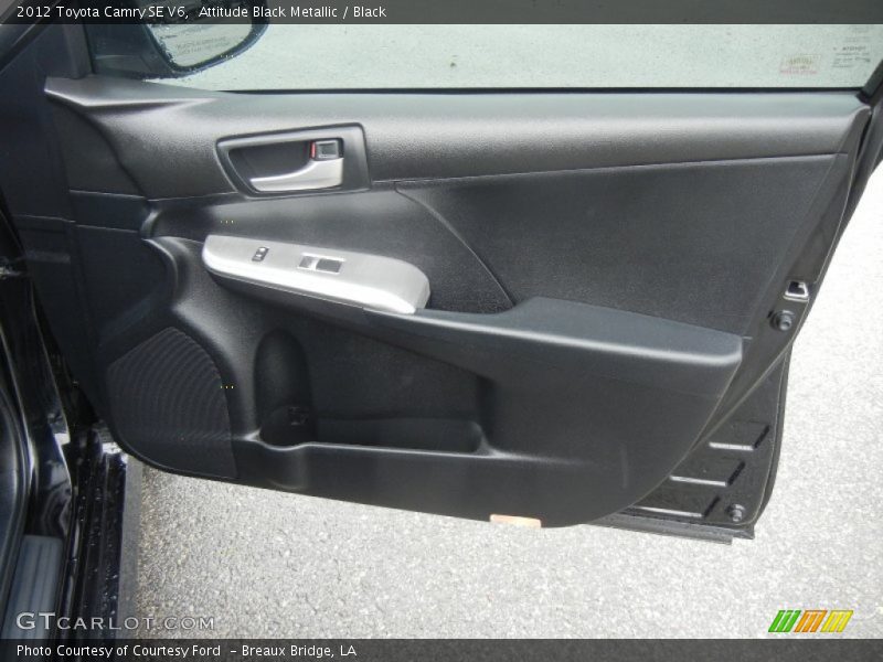 Attitude Black Metallic / Black 2012 Toyota Camry SE V6