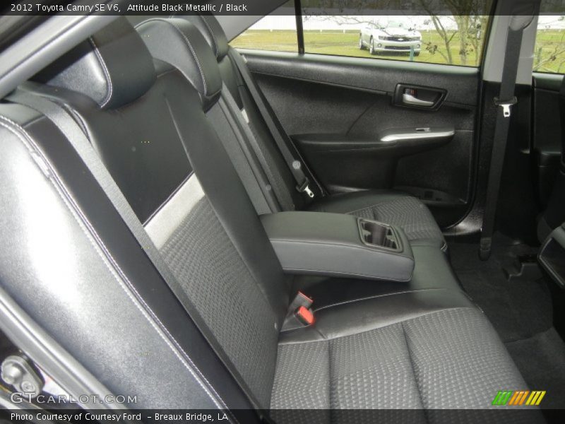 Attitude Black Metallic / Black 2012 Toyota Camry SE V6