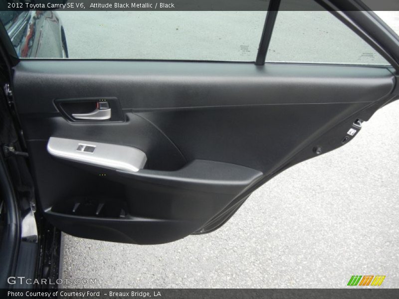 Attitude Black Metallic / Black 2012 Toyota Camry SE V6