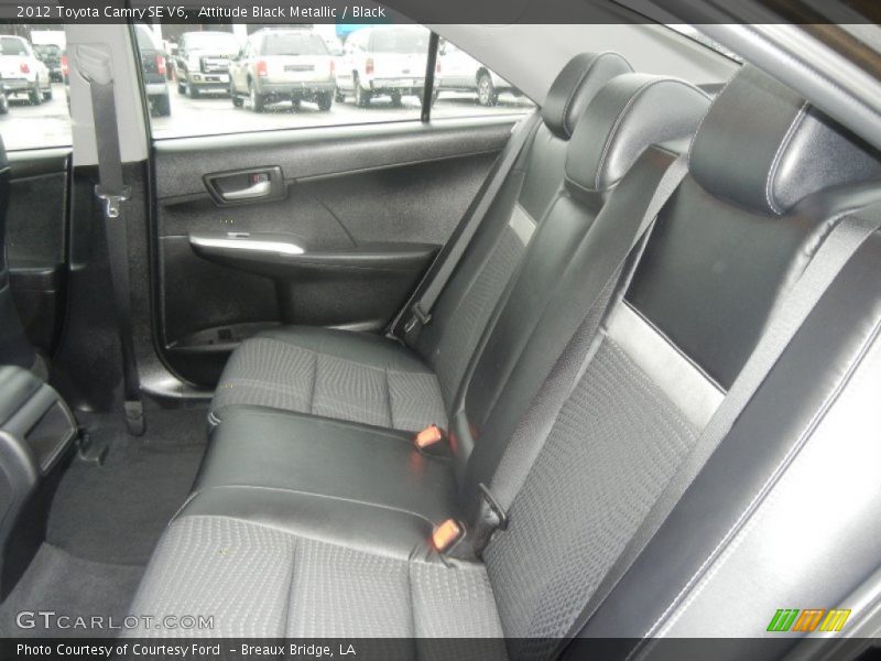 Attitude Black Metallic / Black 2012 Toyota Camry SE V6