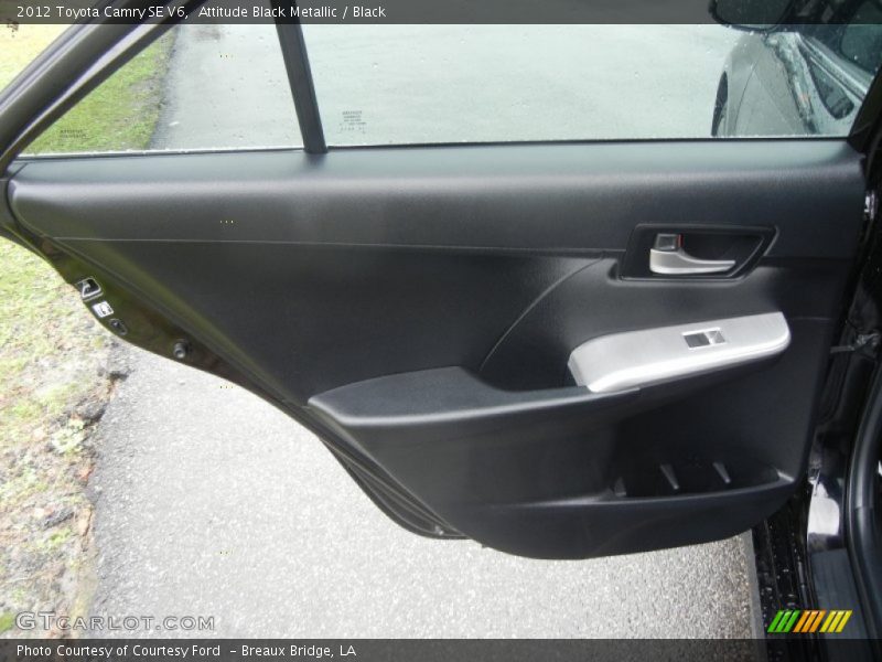 Attitude Black Metallic / Black 2012 Toyota Camry SE V6