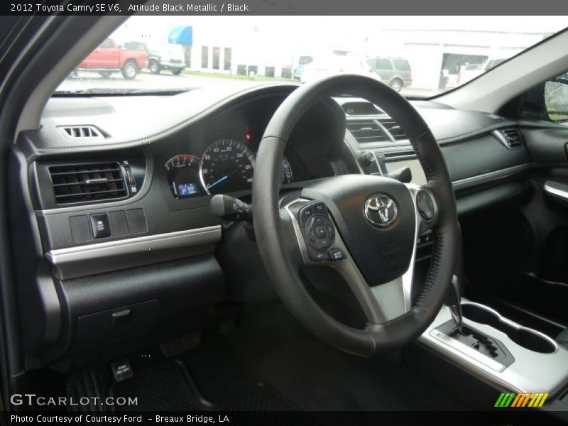Attitude Black Metallic / Black 2012 Toyota Camry SE V6