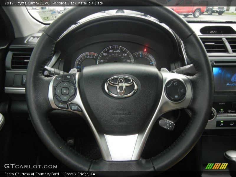 Attitude Black Metallic / Black 2012 Toyota Camry SE V6