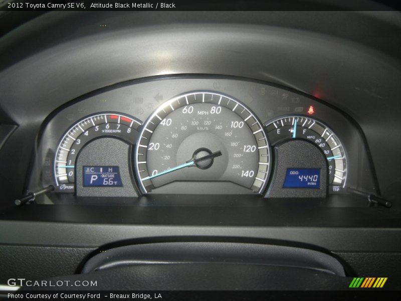 Attitude Black Metallic / Black 2012 Toyota Camry SE V6