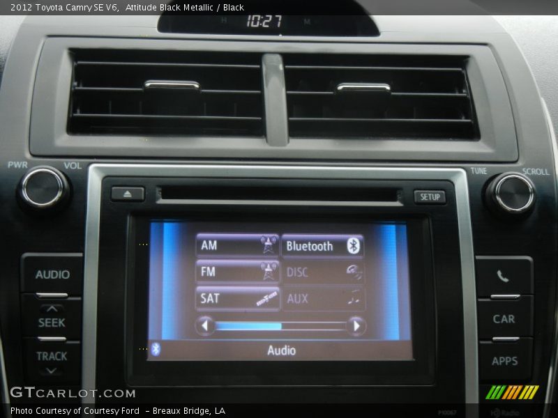 Attitude Black Metallic / Black 2012 Toyota Camry SE V6