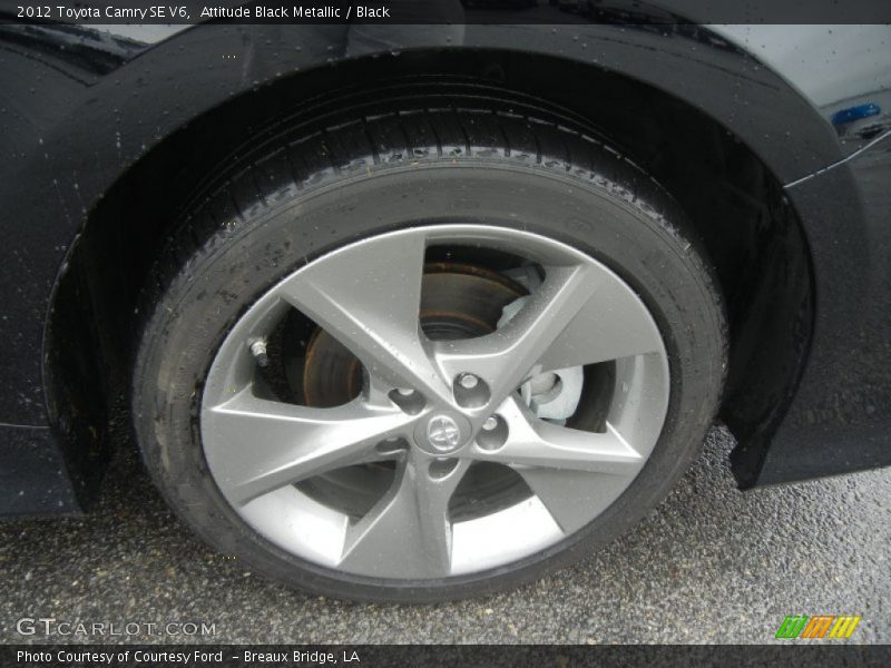 Attitude Black Metallic / Black 2012 Toyota Camry SE V6