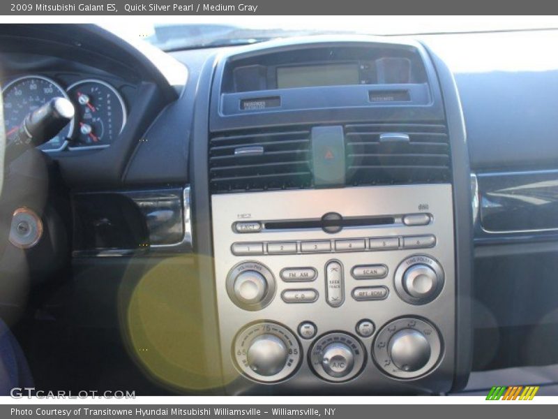 Quick Silver Pearl / Medium Gray 2009 Mitsubishi Galant ES