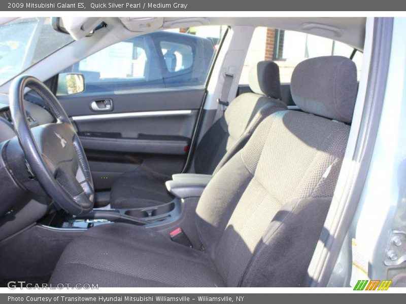 Quick Silver Pearl / Medium Gray 2009 Mitsubishi Galant ES