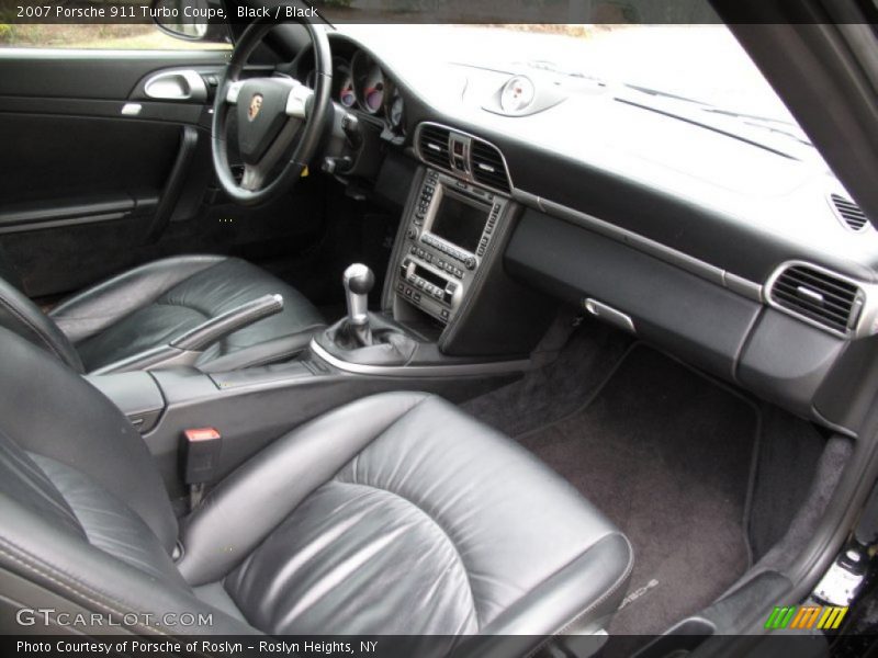  2007 911 Turbo Coupe Black Interior