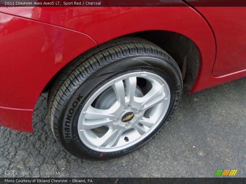 Sport Red / Charcoal 2011 Chevrolet Aveo Aveo5 LT