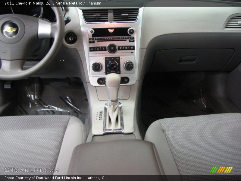 Silver Ice Metallic / Titanium 2011 Chevrolet Malibu LS