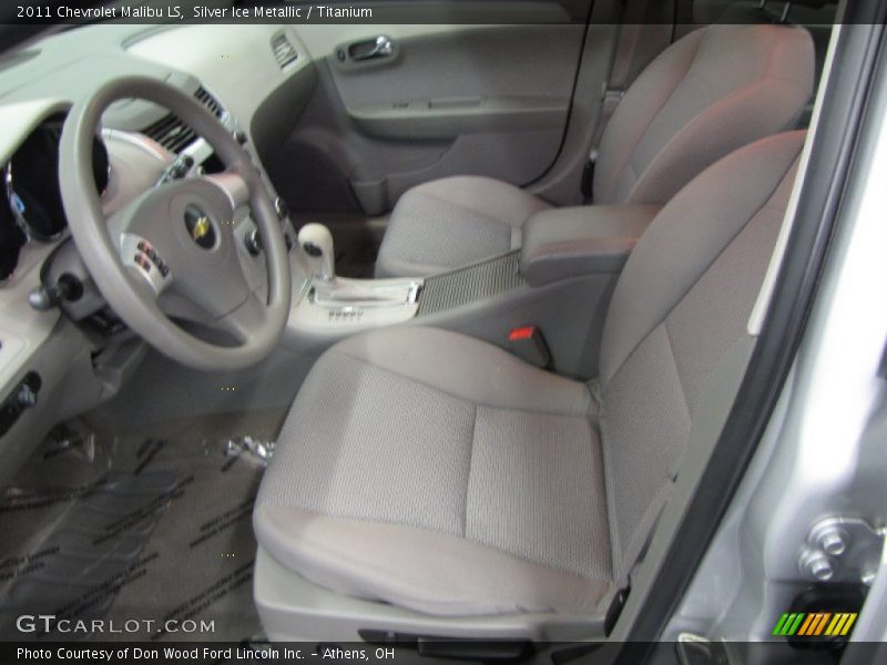 Silver Ice Metallic / Titanium 2011 Chevrolet Malibu LS