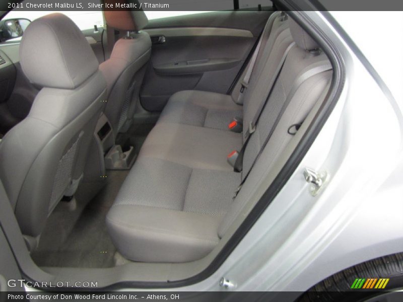 Silver Ice Metallic / Titanium 2011 Chevrolet Malibu LS