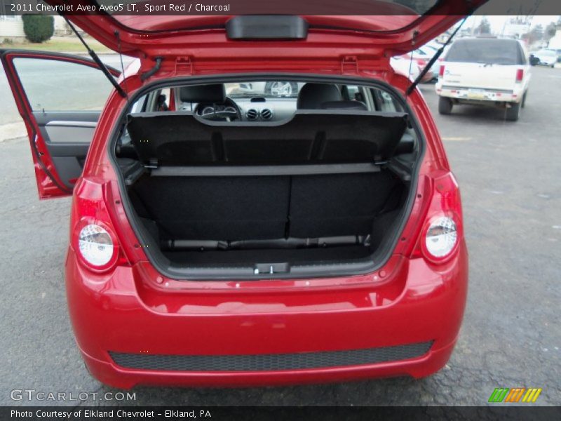Sport Red / Charcoal 2011 Chevrolet Aveo Aveo5 LT
