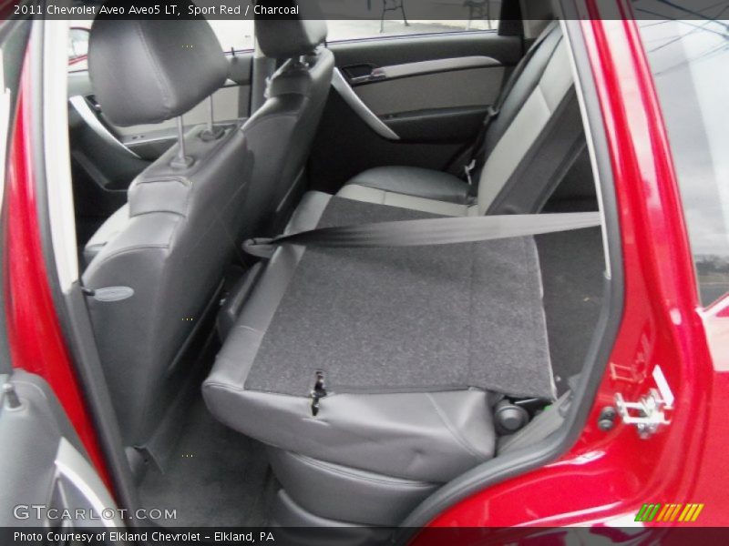 Sport Red / Charcoal 2011 Chevrolet Aveo Aveo5 LT