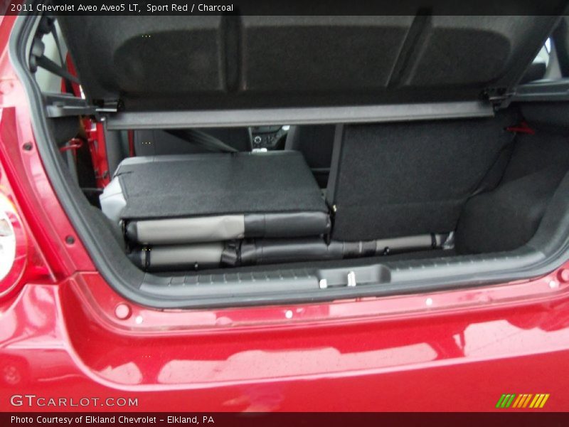 Sport Red / Charcoal 2011 Chevrolet Aveo Aveo5 LT