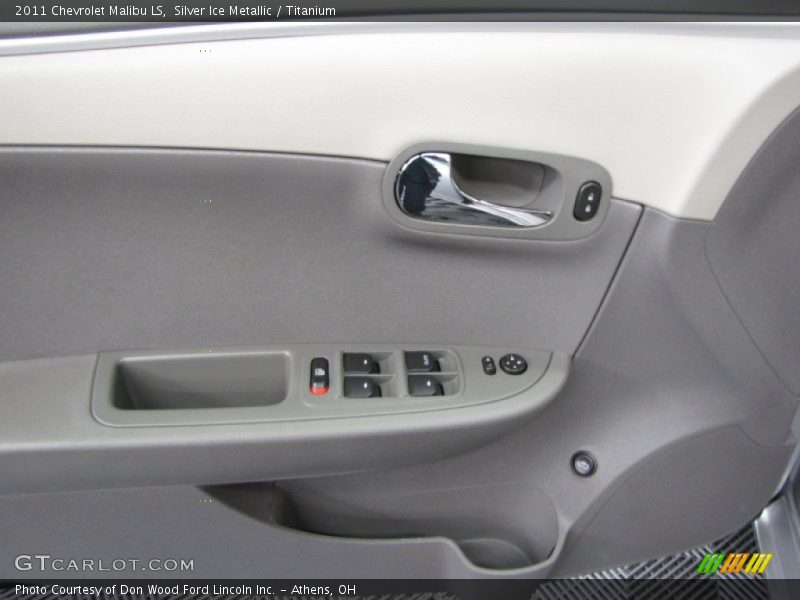 Silver Ice Metallic / Titanium 2011 Chevrolet Malibu LS