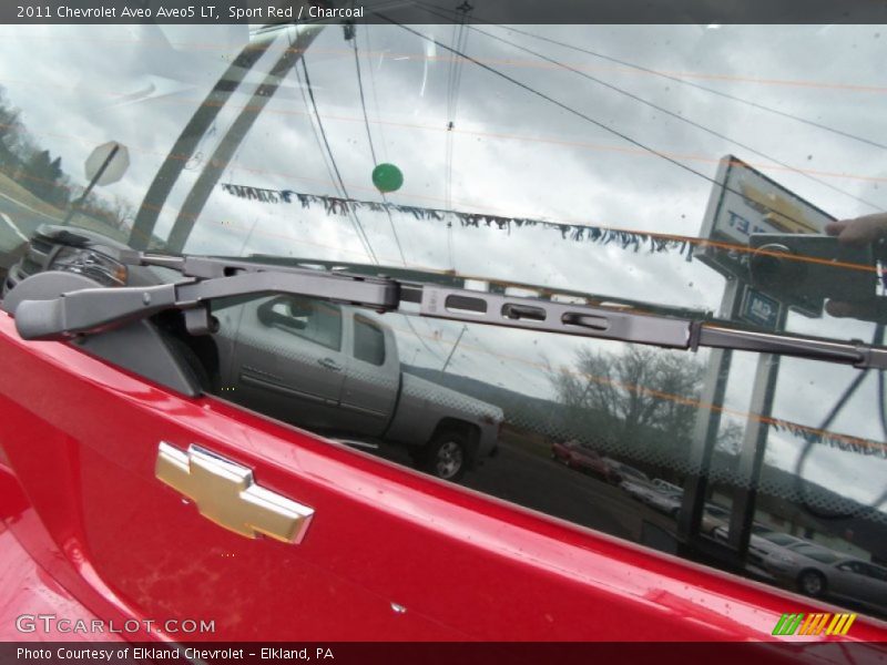 Sport Red / Charcoal 2011 Chevrolet Aveo Aveo5 LT