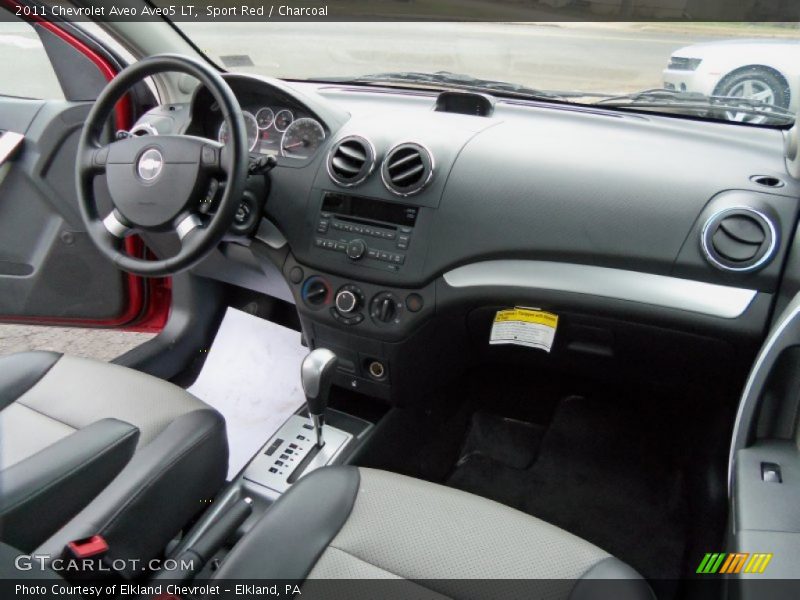 Sport Red / Charcoal 2011 Chevrolet Aveo Aveo5 LT