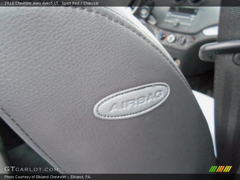 Sport Red / Charcoal 2011 Chevrolet Aveo Aveo5 LT