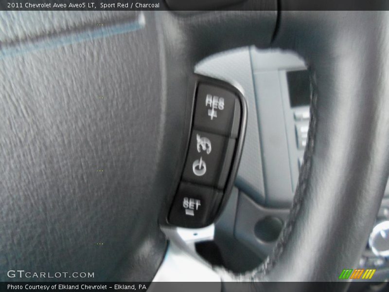 Sport Red / Charcoal 2011 Chevrolet Aveo Aveo5 LT