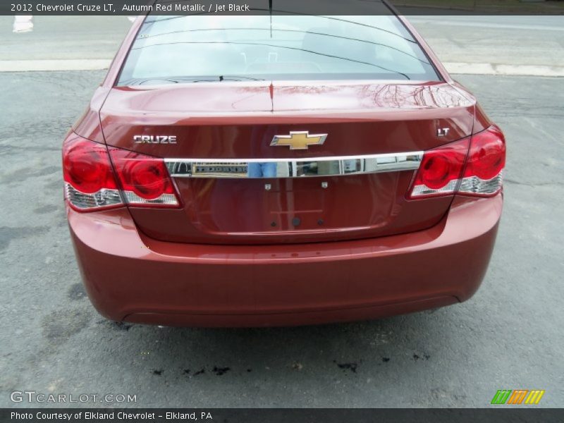 Autumn Red Metallic / Jet Black 2012 Chevrolet Cruze LT