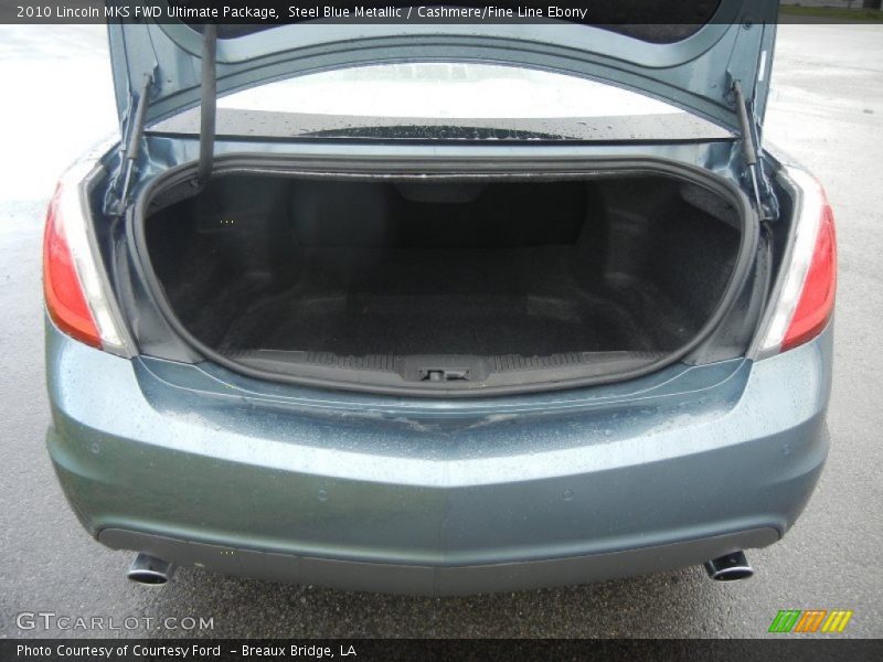 Steel Blue Metallic / Cashmere/Fine Line Ebony 2010 Lincoln MKS FWD Ultimate Package